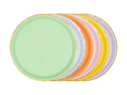 PLATES PASTEL MIX