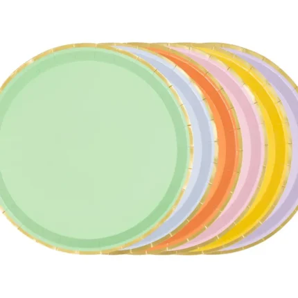 PLATES PASTEL MIX
