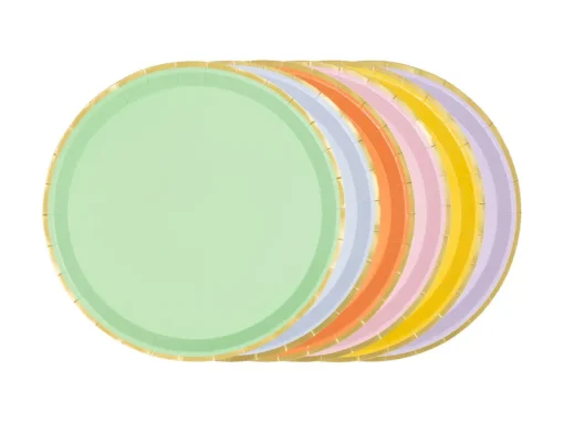 PLATES PASTEL MIX