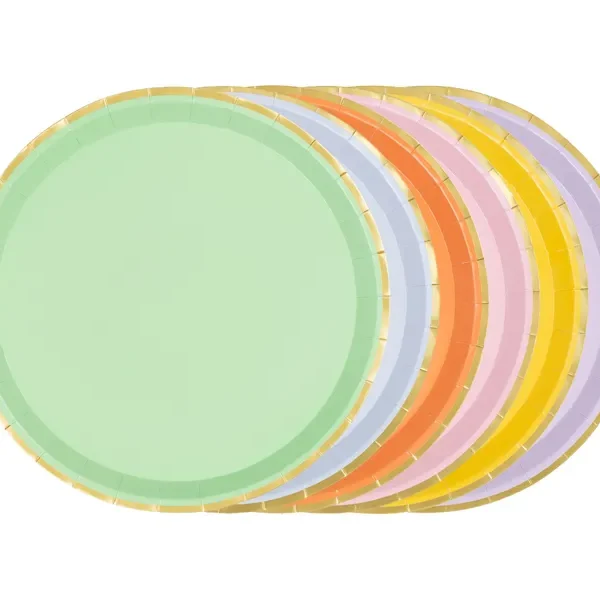 PLATES PASTEL MIX