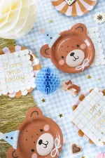 PLATES TEDDY BEAR 1