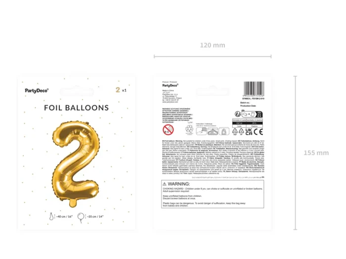 gold no 2 35cm