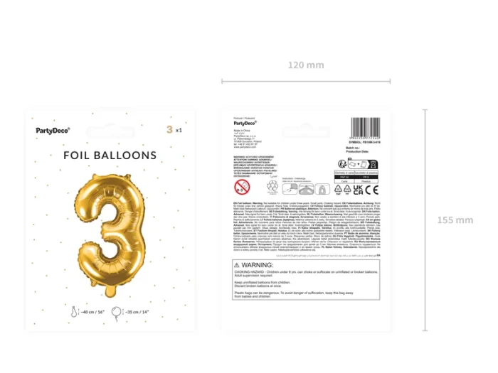 gold no 3 35cm