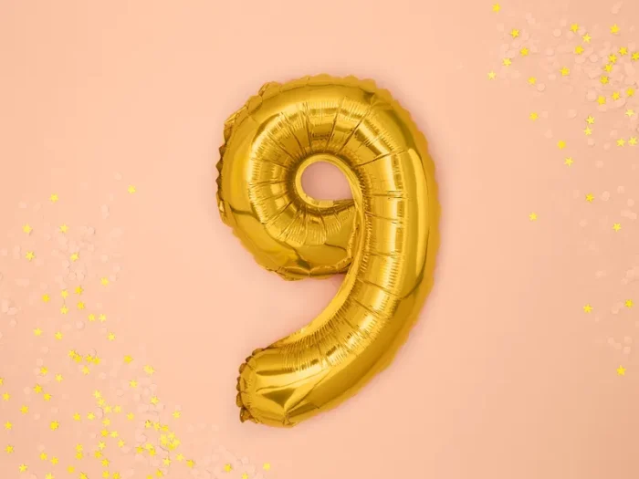 gold no 9 35cm