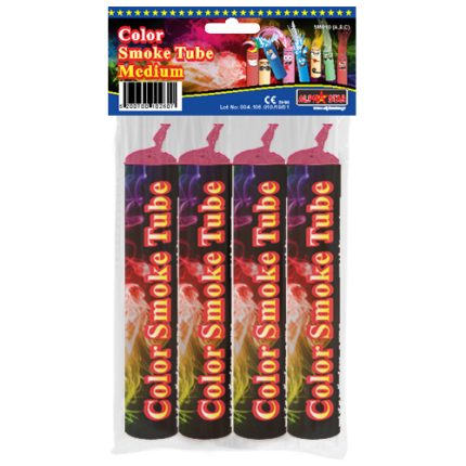Καπνογόνο Ροζ Color Smoke Tube Medium (4 τεμ)