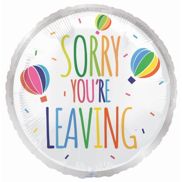 FOIL SORRY YOU ARE LEAVING