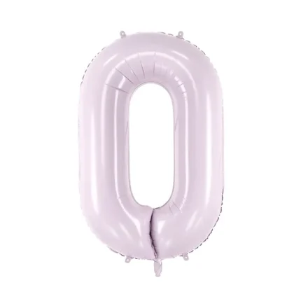 Foil Balloon Number 0 72cm purple