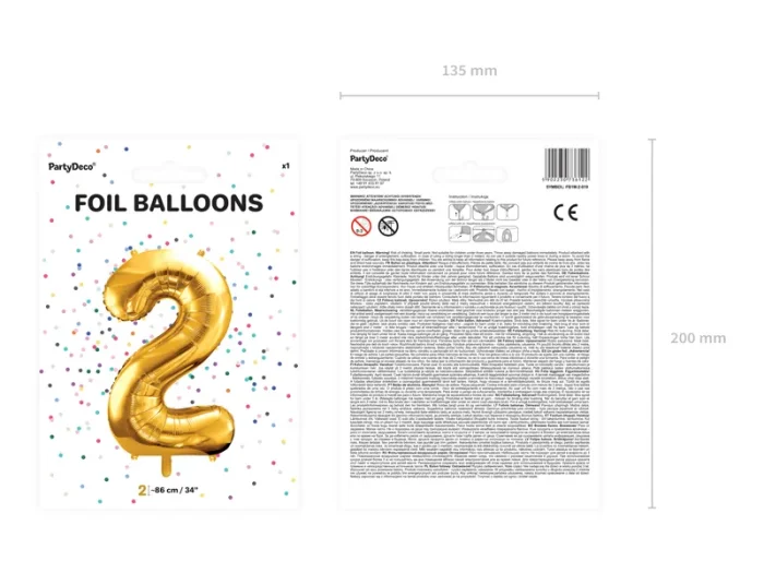 GOLD 86CM NO 2-2