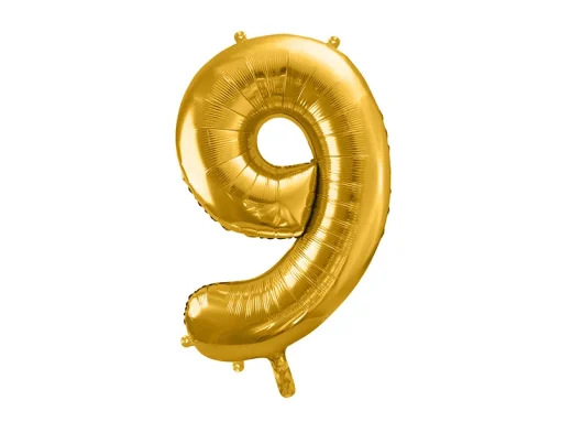 GOLD 86CM NO 9