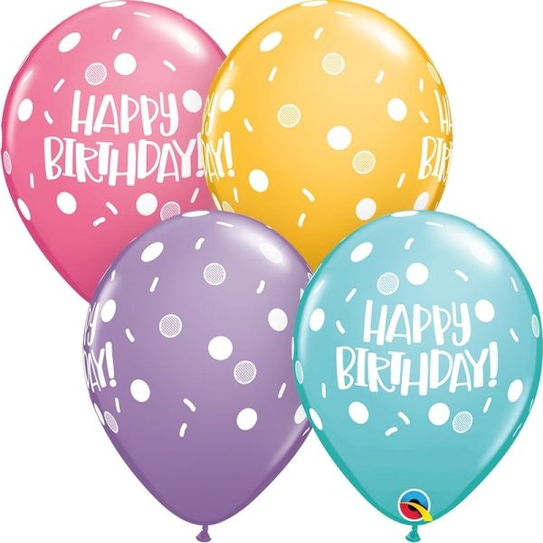 LATEX HAPPY BDAY